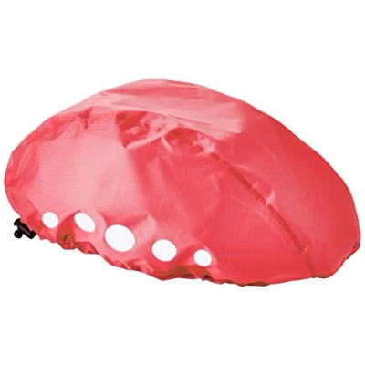 Abbildung von Playshoes Unisex Kinder Regenschutz Für Fahrradhelme Wasserdichter Regenüberzug Helm Überzug, Rosa, M EU
