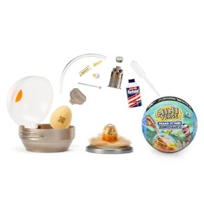 Abbildung von MGA’s Miniverse Make It Mini Dinosaurier Jurassic World Enthält 1 Baby Replik, Blindverpackung, DIY, Für Sammler &amp; Kinder ab 8 Jahren, Nicht ESSBAR