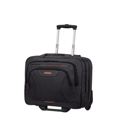 Abbildung von American Tourister At Work Rolling Tote 15.6 Black/Orange Koffer mit 2 Rollen Weichgepäck