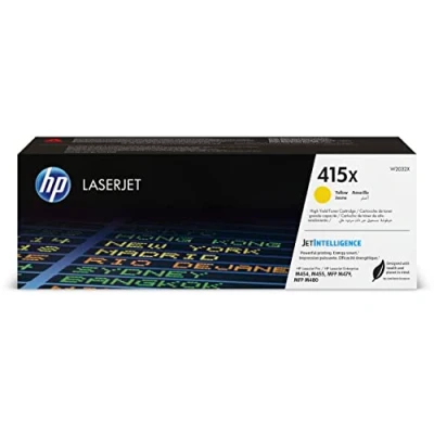 Abbildung von HP 415X (W2032X) Gelb Original Toner mit hoher Reichweite für LaserJet Pro M454, M479, XL