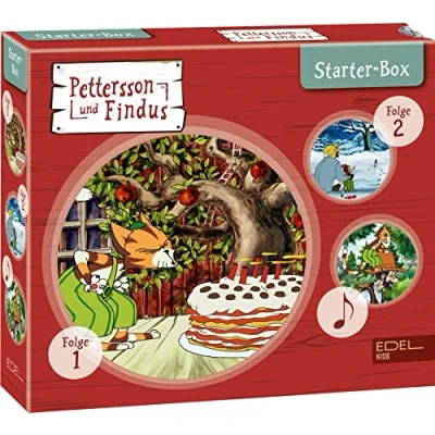 Abbildung von Pettersson und Findus Starter Box (1 + 2 Liederalbum) die Original Hörspiele zur TV Serie Liederreise