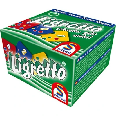 Abbildung von Schmidt Spiele 01201 Ligretto grün, Kartenspiel