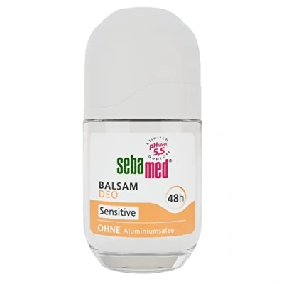 Abbildung von SEBAMED Balsam Deo Sensitive Roll on, zuverlässiger Schutz vor Körpergeruch, 48h Wirkung, besonders hautverträglich, ohne Aluminiumsalze, 50 ml