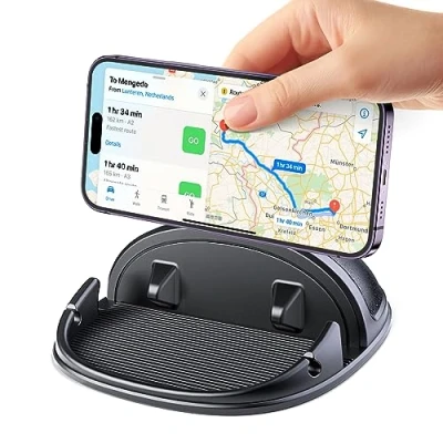 Abbildung von Beeasy Handyhalterung Auto, Armaturenbrett Handy Halterung Smartphone Handyhalter fürs Auto KFZ Autohalterung für iPhone 16/15/14/13/12 Pro Max Samsung Galaxy S24 S23 Huawei Xiaomi LG Navi Geräte