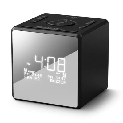 Abbildung von Philips TAR4600 Dual Alarm DAB/FM Radiowecker mit USB C Ladeanschluss
