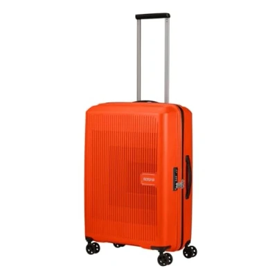 Abbildung von American Tourister Aerostep Spinner 67/24 Exp Tsa Bright Orange Koffer mit 4 Rollen