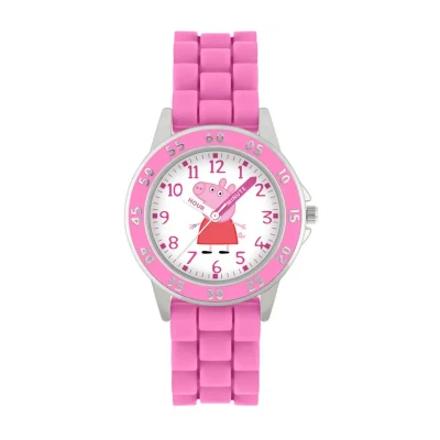 Abbildung von Peppa Pig Mädchen analog Quarz Uhr PPG9000