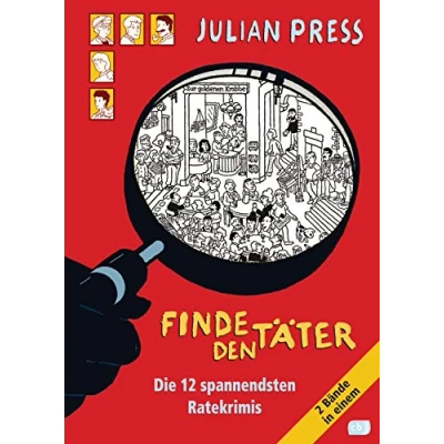 Abbildung von Finde den Täter: Die 12 spannendsten Ratekrimis in einem Band: Aktion gelber Drache / Operation goldenes Zepter (Die Sammelbände, Band 1)