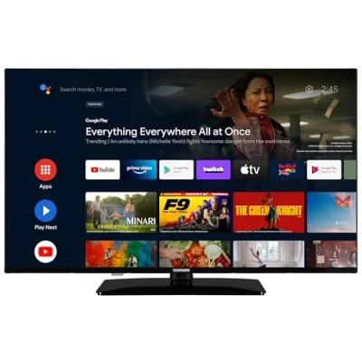 Abbildung von Telefunken Fernseher 43 Zoll Android Smart TV (4K UHD, HDR, Triple Tuner, Bluetooth, Dolby Atmos) D43U750X2CWI