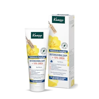 Abbildung von Kneipp Intensivbalsam Nachtkerze mit 10% Urea Enthält Hautberuhigendes Nachtkerzenöl Für sehr trockene Hautstellen, auch bei Neurodermitis 75ml