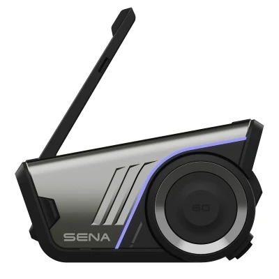 Abbildung von Sena 60S Motorrad Kommunikations Bluetooth Headset mit Wave, Mesh und Intercom System, Sound von Harman Kardon 2. Generation, Doppelpack
