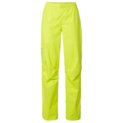 Abbildung von VAUDE Damen Women&#039;s Drop Pants Ii Regenhose, Neon Yellow Uni, 38 EU
