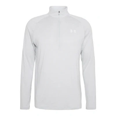 Abbildung von Under Armour TECH ZIP Langarmshirt, Herren, Größe: XXL, Halo gray/white