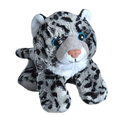 Abbildung von Wild Republic Hug&#039;ems Plüschtier, Kuscheltier, Schneeleopard 18cm