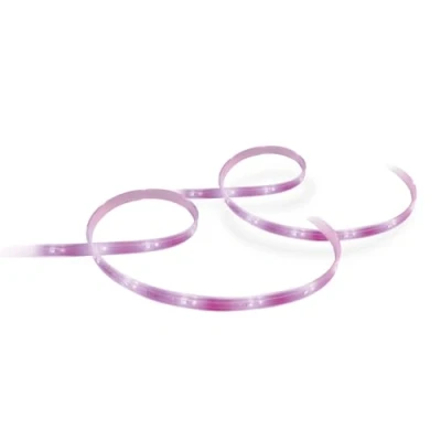 Abbildung von Philips Hue White &amp; Color Ambiance Lightstrip Plus Basis Set V4 (2m + 1m), dimmbarer LED Streifen für das Lichtsystem mit 16 Mio. Farben, smarte Lichtsteuerung über Sprache oder App