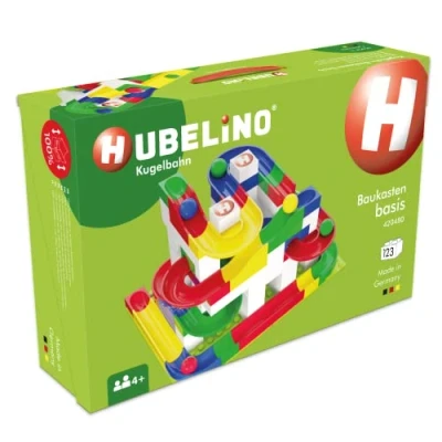 Abbildung von Hubelino 420480 Baukasten basis Kugelbahn, Multicolour, ys/m