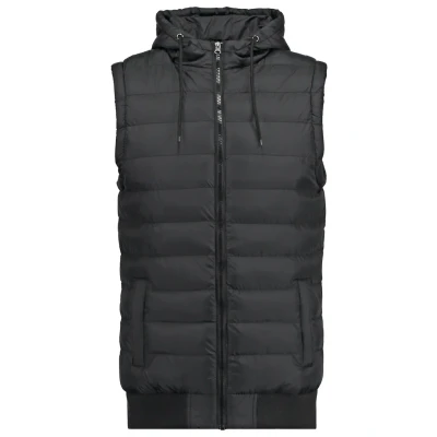 Abbildung von Urban Classics Small Bubble Weste, Herren, Größe: Small, Black