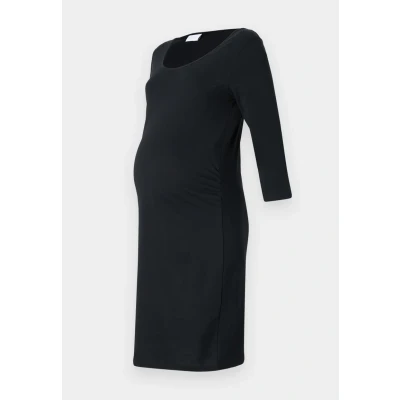 Abbildung von Mamalicious Mllea Dress Jerseykleid, Damen, Größe: XS, Black