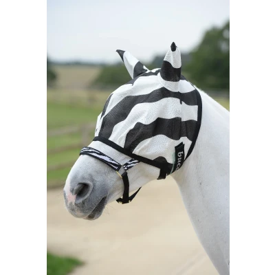 Abbildung von Bucas Buzz Off Zebra Fly Mask