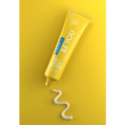 Abbildung von Curaprox BE YOU, Grapefruit + Bergamot Toothpaste Zahnpflege, Größe: 60 ml, Yellow