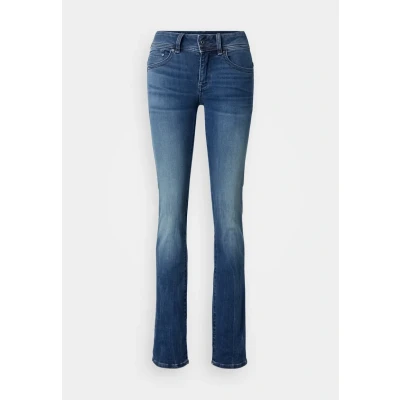 Abbildung von G Star Midge Saddle Straight Jeans Leg, Damen, Größe: 24x30, Elto superstretch