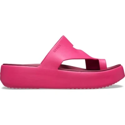 Abbildung von Crocs Herren Getaway Platform Toe Loop Sandalen, Dragon Fruit, 38/39 EU