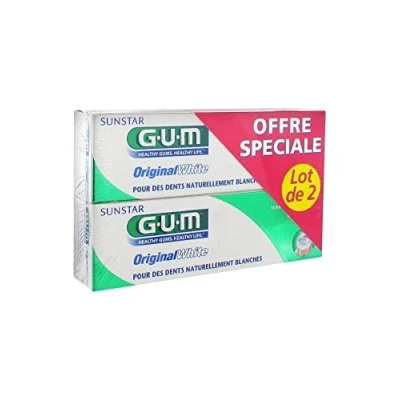 Abbildung von GUM Original White Zahncreme 75ml, 6er Vorteilspack (6x 75ml)