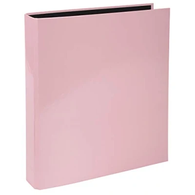 Abbildung von Exacompta 51566E Aquarel Ringbuch. Made in Germany. 4 D Ring Mechanik DIN A4 Füllhöhe 25 mm Rosa Kalender Organizer Ordner Hefter Plastikordner ideal für Büro und Schule