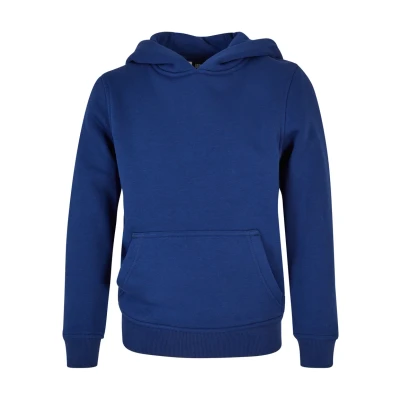 Abbildung von Urban Classics Unisex Kapuzenpullover für Kinder, Größe: 122/128, Spaceblue