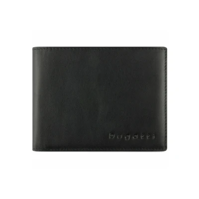 Abbildung von bugatti Super SLIM RFID Schutz Geldbörse, Herren, Größe: One Size, Schwarz