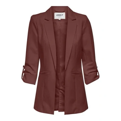 Abbildung von ONLY Onlkayle Orleen 3/4 Kurzmantel, Damen, Größe: 38, Sable