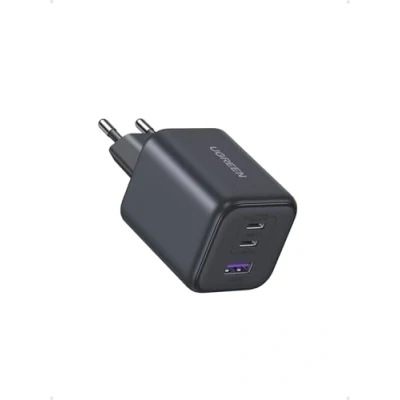 Abbildung von UGREEN 45W USB C Ladegerät 3 Port PPS Schnellladegerät 25W PD Netzteil GaN Charger Adapter kompatibel mit Galaxy S25 Ultra, S24, iPhone 16 Pro Max, MacBook Air, iPad, Tab A8, Pixel 9, HomePod
