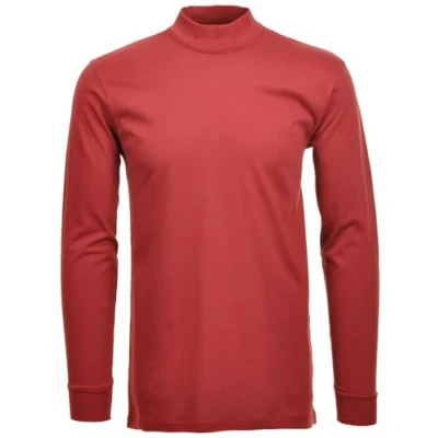 Abbildung von RAGMAN Herren Stehkragenshirt langarm Gr. XL, Weinrot 061