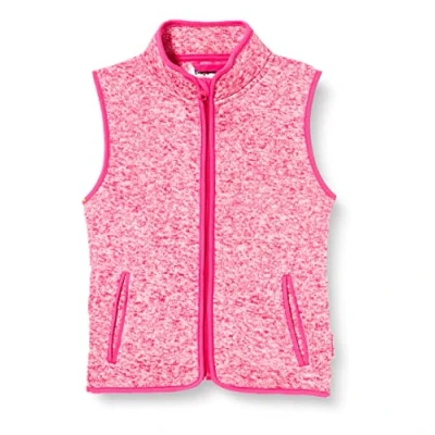 Abbildung von Playshoes Fleece Weste Unisex Kinder Outdoor Oberteil, pink Strickfleece, 116