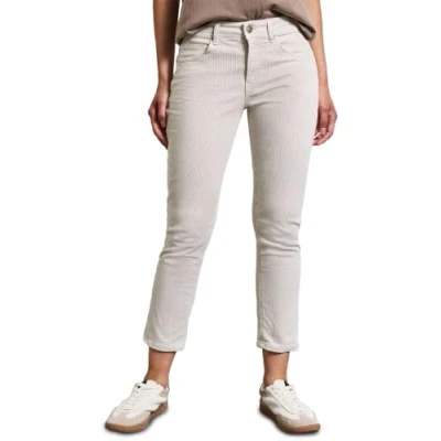 Abbildung von Street One Damen A379184 Gestreifte 7/8 Jeans, Beige Stripe Washed, 29