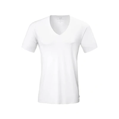 Abbildung von Calida Nachtwäsche Shirt, Herren, Größe: Small, Weiss