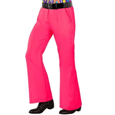 Abbildung von W WIDMANN MILANO Party Fashion 70er Jahre Herrenhose, Schlaghose, Flower Power, Disco Style, Faschingskostüme
