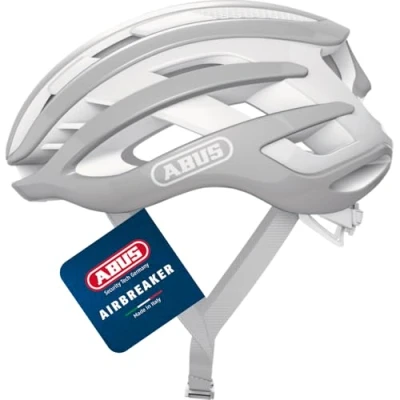 Abbildung von ABUS Rennradhelm AirBreaker High End Fahrradhelm für den professionellen Radsport Jugendliche und Erwachsene Helm Damen Herren Pure Grey, Größe M