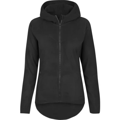 Abbildung von Urban Classics Ladies Polar Fleece ZIP Hoody Fleecejacke, Damen, Größe: Large, Black