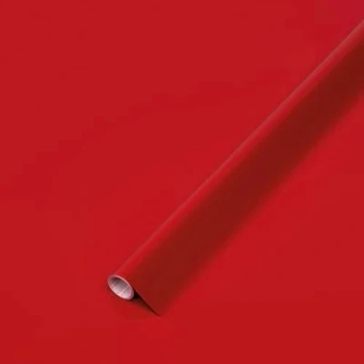 Abbildung von d c fix Möbel Klebefolie Signalrot Hochglanz 45 cm x 2 m Möbelfolie selbstklebende Küchenfolie Folierung Küchen Schrank Deko Folie Tisch Tischfolie Fensterbank Küchenfronten glänzend rot