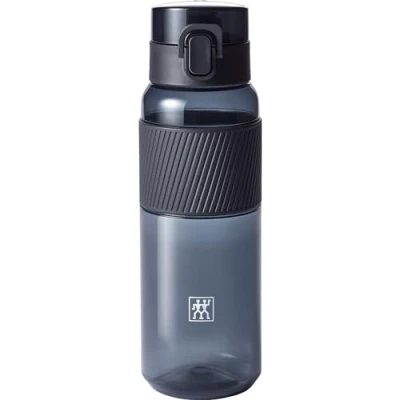 Abbildung von ZWILLING Trinkflasche BPA frei, Wasserflasche für Fitness, Freizeit und Büro, Sportflasche aus Tritan, Schwarz, 680 ml