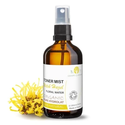 Abbildung von Witch Hazel Gesichtsreiniger 250 ml Hamamelis Reines Wasser Reinigendes Adstringierendes Gesichtswasser Fettige, Mischhaut und Empfindliche (Beruhigende Wirkung)