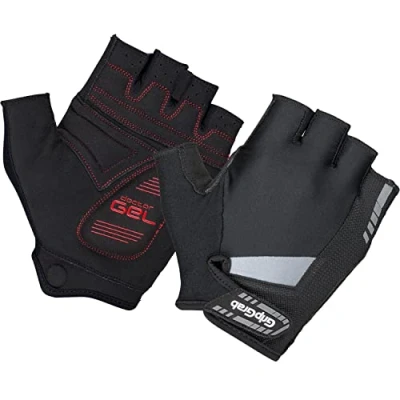 Abbildung von GripGrab SuperGel 6mm DoctorGel Polsterung Fingerlose Handschuhe Fahrrad Sommer Fahrradhandschuhe Halbfinger Gel Kurz