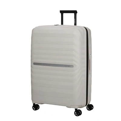 Abbildung von Samsonite Neo Flux Spinner L, Erweiterbarer Koffer, 75 cm, 109/121 Beige (Warm Neutral)
