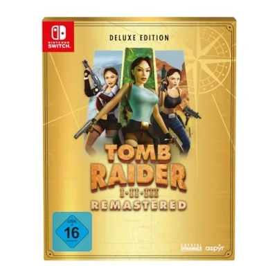 Abbildung von Tomb Raider 1 3 Remastered Starring Lara Croft Deluxe Edition Switch