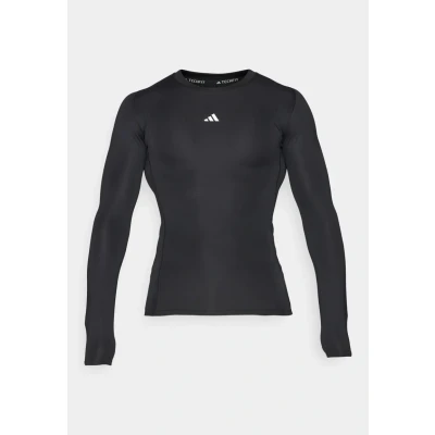 Abbildung von adidas Herren Techfit Compression Training Longsleeve Tee, Black, M