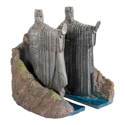 Abbildung von Herr der Ringe Buchstützen Argonath Lord of The Rings Bookends LOTR personalisierte Regal Buchstützen, Original Wohnaccessoires