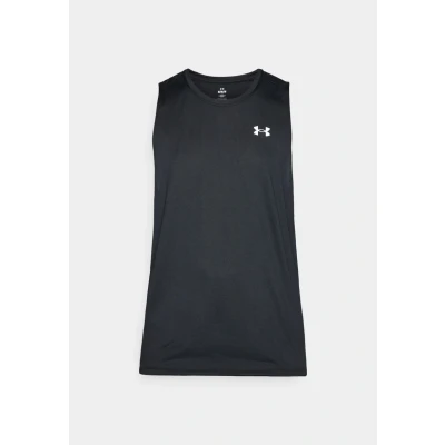 Abbildung von Under Armour Herren Tech Tank Top T Shirt, Schwarz / Weiß, M
