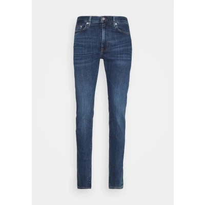 Abbildung von Tommy Hilfiger CORE Bleecker Slim Jeans Fit, Herren, Größe: 31x34, Oregon indigo