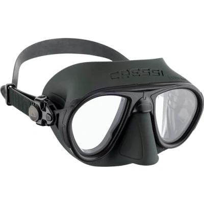 Abbildung von CRESSI Calibro Mask Unisex Mehrzweckmaske Hydrodynamisches und Kompaktes für das Tauchen, fortgeschrittene Apnoe Speerfischen